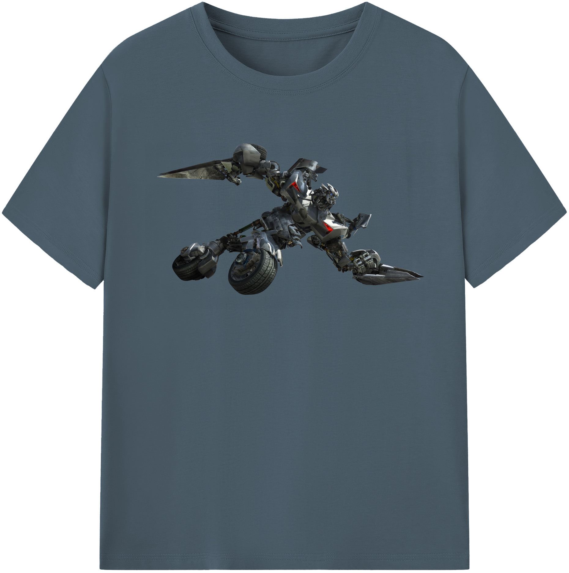 （画像用） Transformers トランスフォーマー 綿100％半袖Tシャツ（フロントプリント）